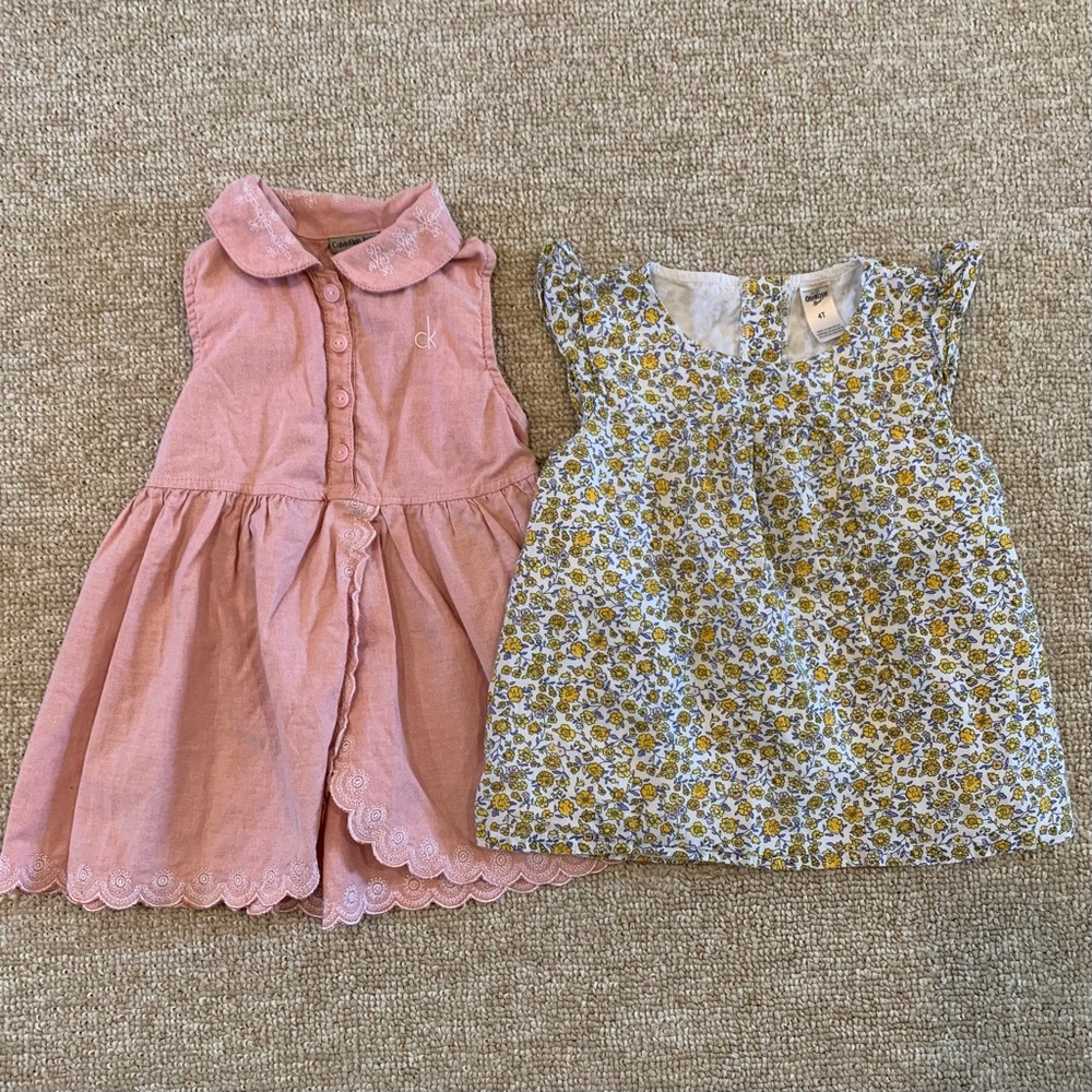 Girls blouses, 2 tops, size 4/5